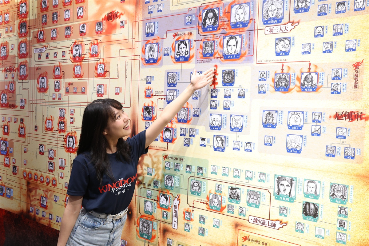 連載20周年記念イベント『キンキンキングダム』に舞台版カイネ役・森莉那が潜入！【密着レポート】