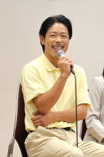 『呪怨 THE LIVE ‐再念‐』製作発表に登壇した松本利夫