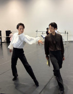 『SWAN -Ballet cross Reading-』稽古場の様子