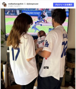 バーバラ・パルヴィン＆ディラン・スプラウスに第1子誕生　※「バーバラ・パルヴィン」Instagram
