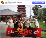 浅草・浅草寺にて　※『Street Fighter』Instagram