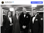 （左から）トム・クルーズ、キャサリン妃、ウィリアム皇太子、デヴィッド・ベッカム　※「デヴィッド・ベッカム」Instagram