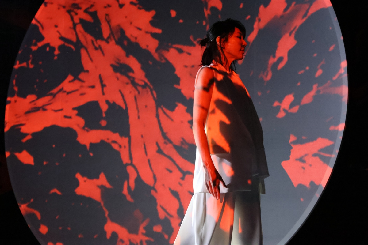 大貫勇輔＆柚希礼音＆KELOが北斎の情熱へと誘う　『PASSION ― 北斎の描く夢 ―』開幕