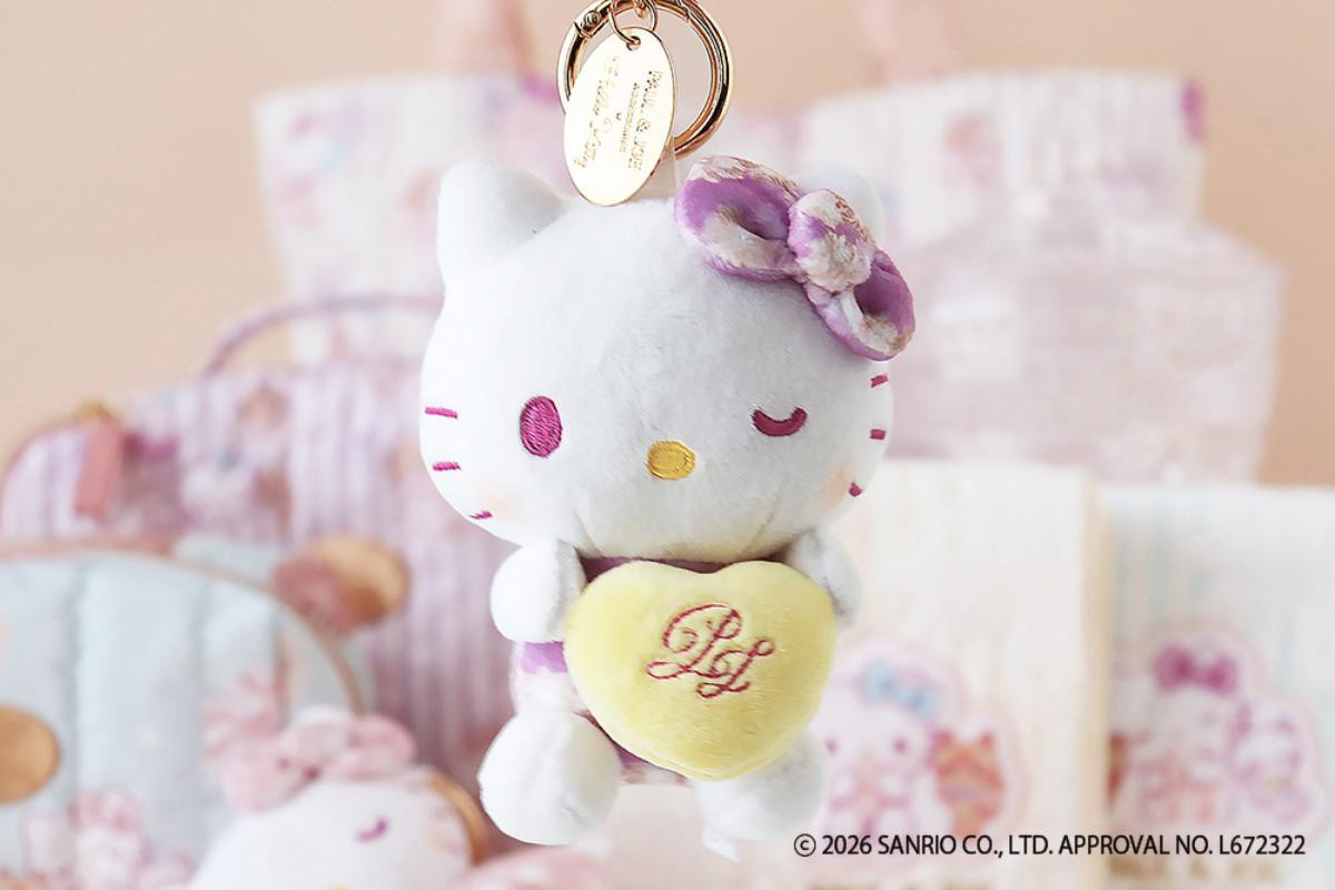 ハローキティ×「PAUL & JOE ACCESSOIRES」がコラボ! エコバッグやぬいぐるみを展開