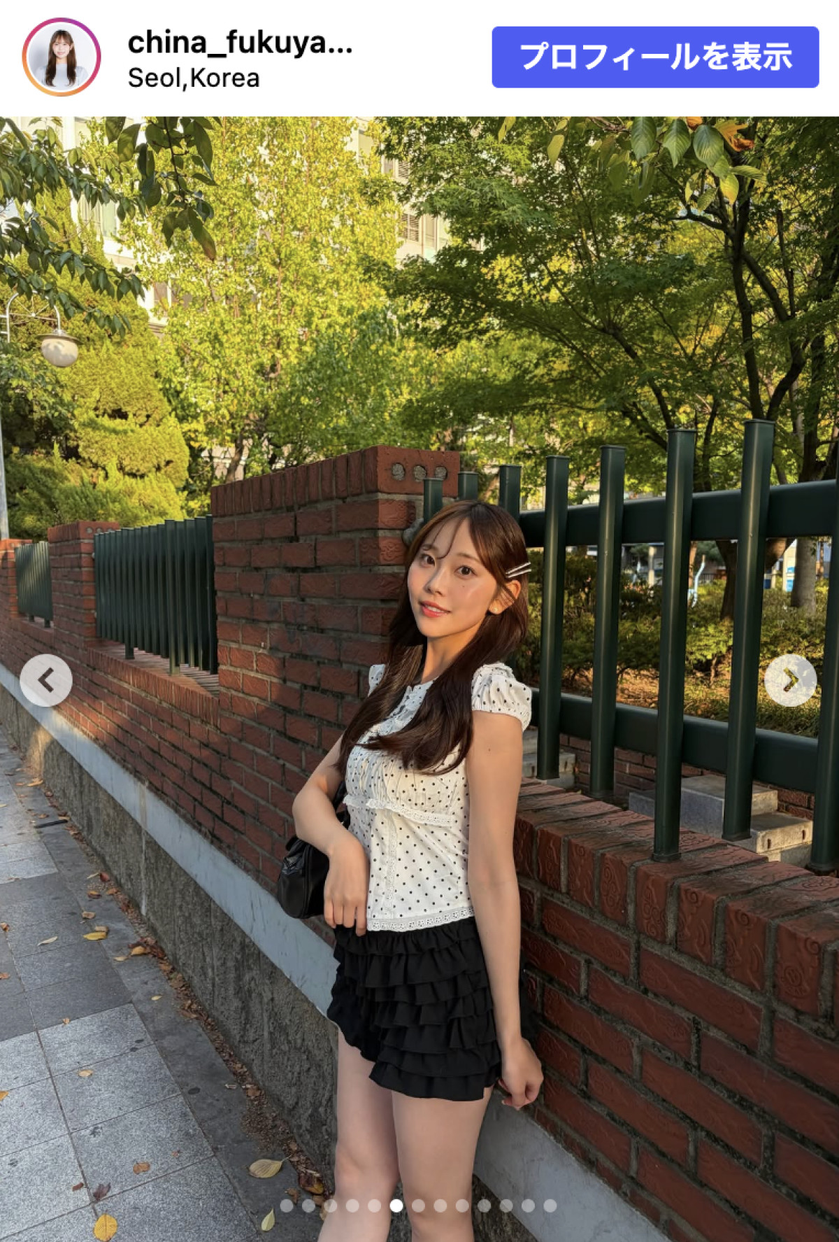 福井テレビ美女アナウンサー、美脚全開オフコーデに反響「女子大生じゃん！」「スタイルがいいですねぇ」