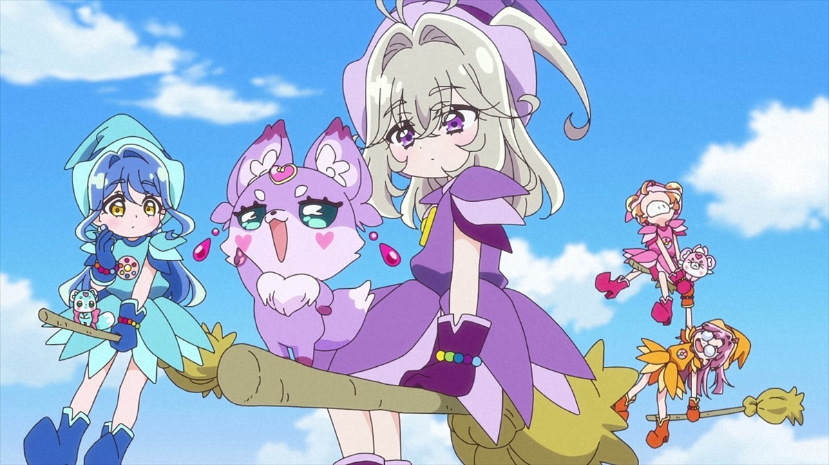 『名探偵プリキュア！』第39話「おジャ魔女なハロウィン♪」、あんなたちがおジャ魔女に変身！