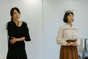 舞台『マリア・シュトゥアルト』稽古場の様子
