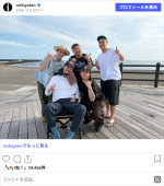 清原翔、友人たちとのショット　※「清原翔」Instagram