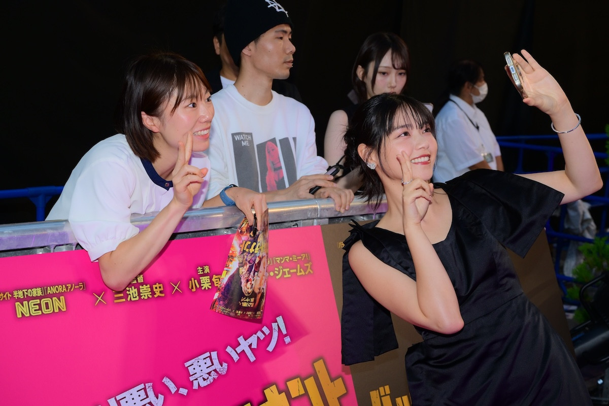 小栗旬＆間宮祥太朗＆野村周平＆西野七瀬らがゴジラロードをかっ歩！ 『バッド・ルーテナント：トウキョウ』日本初披露