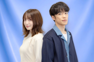 『機動戦士ガンダム 閃光のハサウェイ キルケーの魔女』インタビューより（左から）上田麗奈、小野賢章