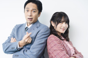 （左から）徳井義実、桃月なしこ