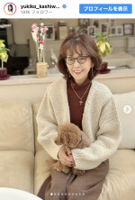 柏木由紀子、家族で過ごしたお正月のオフショットを公開　※「柏木由紀子」インスタグラム