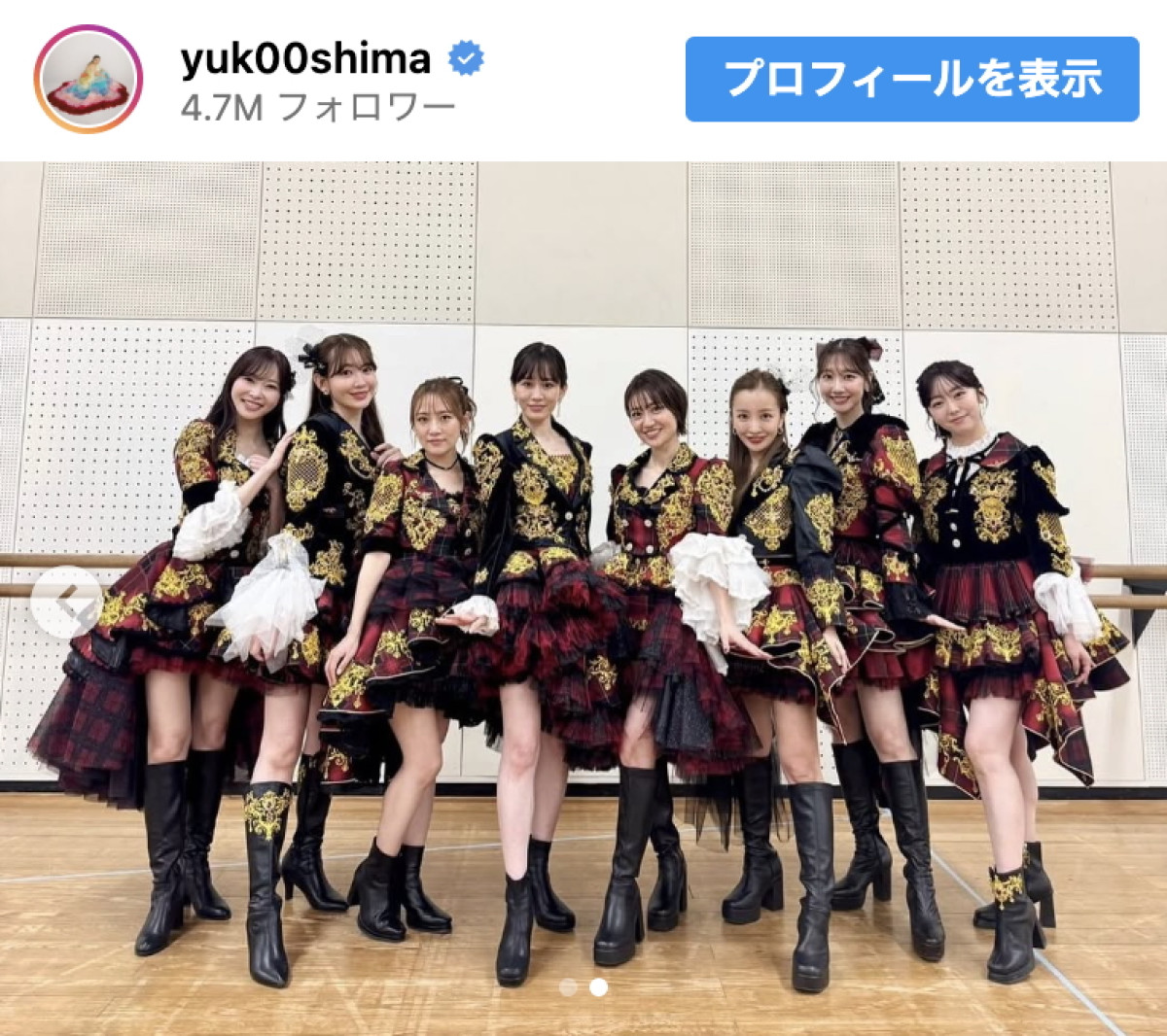 紅白歌合戦にカムバックの“最強OG”集合ショットに反響「衣装に負けないオーラ」「これぞAKB」