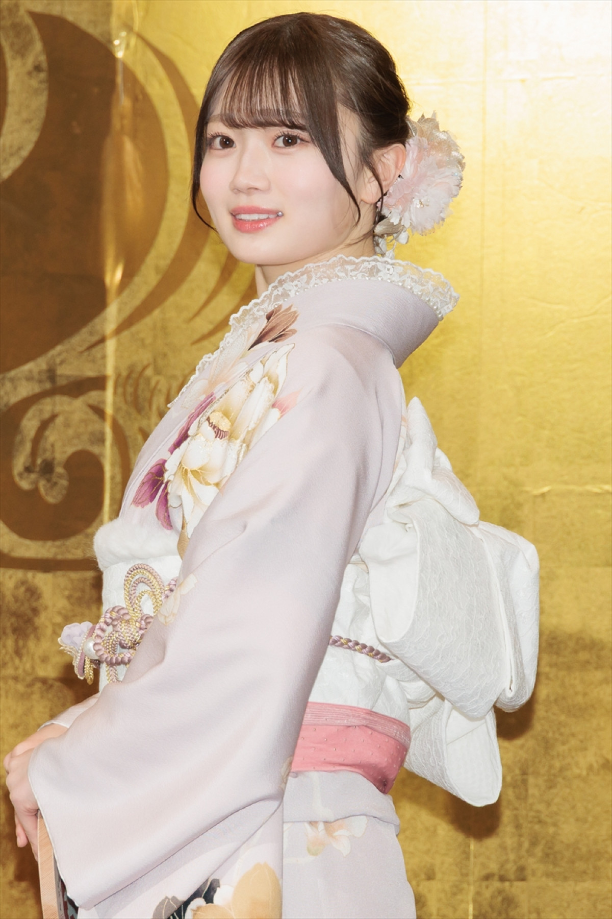 乃木坂46・菅原咲月、瀬戸口心月らが新成人 振り袖姿で新年の抱負を語る「“パカラッパカラッ世代”です」