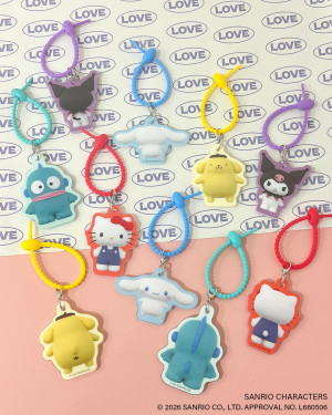 サンリオキャラクターズの“3D風デザイン”が超かわいい！ 「サンキューマート」に限定アイテム全16種登場へ