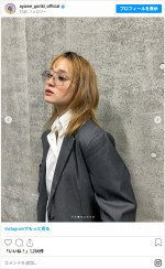 剛力彩芽、YOSHIKI風私服に反響　※「剛力彩芽」Instagram