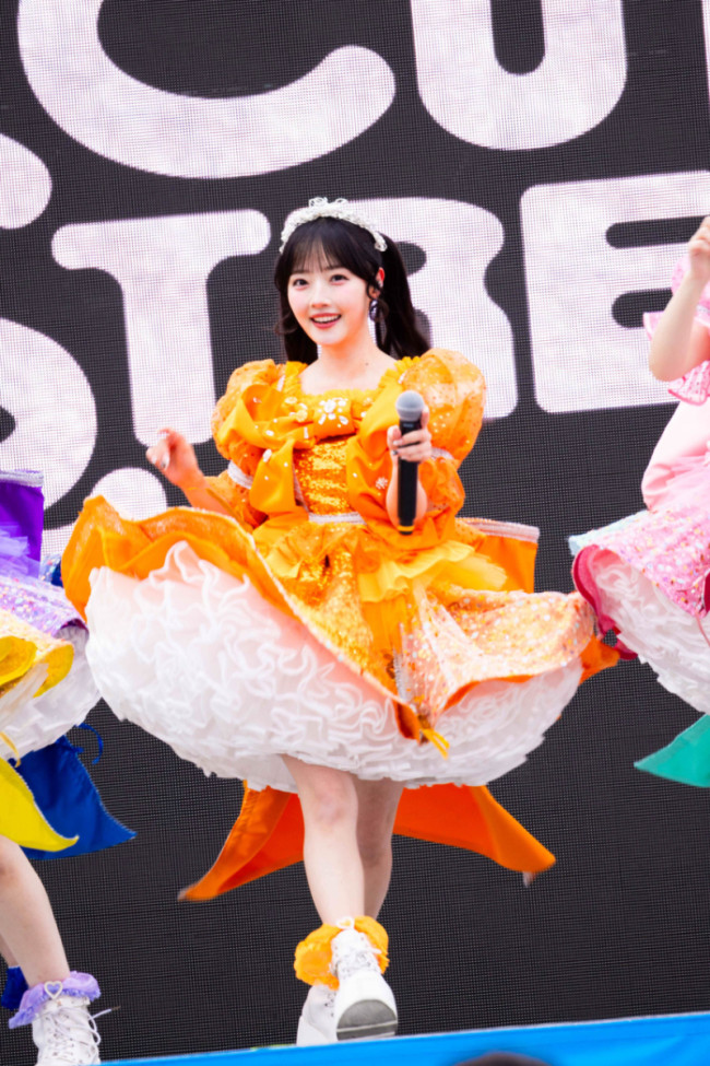 写真）CUTIE STREET、USJで“太陽を呼ぶ”！ 大成功の「ユニ春！ライブ