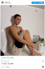 ヴィットリア・チェレッティ、ミラノ・コルティナ2026冬季オリンピック開会式に登場　※「ヴィットリア・チェレッティ」Instagram