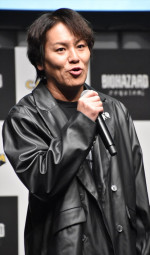 『バイオハザードレクイエム』完成披露発表会に出席した狩野英孝