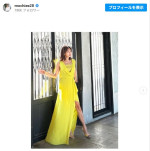 望月理恵が本気出した!?　グラビアオフショットに反響　※「望月理恵」インスタグラム