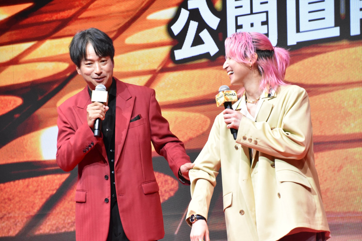 佐久間大介「世界でバズりたい！」主演映画TikTokが大反響　公開直前イベントでNCT中本悠太とダンス対決