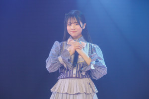 牧戸愛茉、「AKB48 21期研究生 劇場公演デビュー」ゲネプロ・取材会に登場