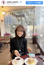 柏木由紀子、一目惚れのアクセサリーを披露　※「柏木由紀子」インスタグラム