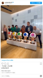クリス・プラット、映画『ザ・スーパーマリオギャラクシー・ムービー』キャストと来日！　※「クリス・プラット」Instagram