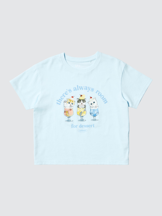 『mofusand』×ユニクロ「UT」コラボに新作！ “スイーツにゃん”をフィーチャーした4種展開
