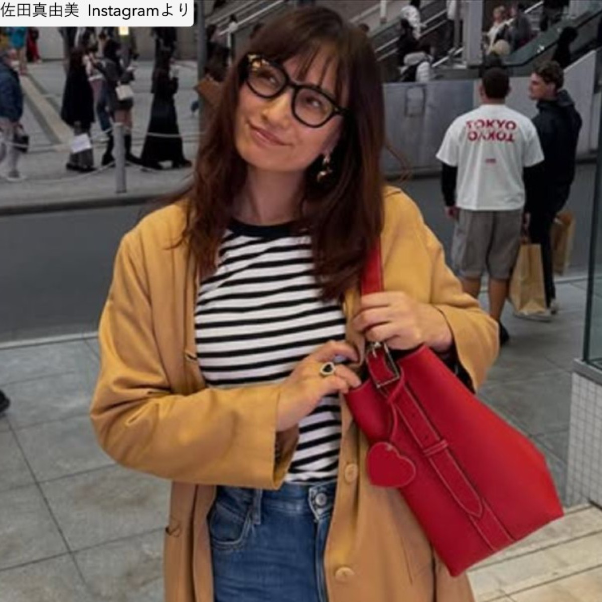 佐田真由美、ソロショット　※「佐田真由美」Instagram