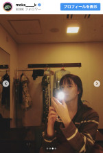 上白石萌歌、前髪ぱっつん春ショットを公開　※「上白石萌歌」インスタグラム