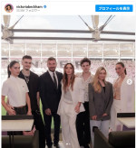 「Nuスタジアム」除幕式に駆けつけたベッカム一家　※「ヴィクトリア・ベッカム」インスタグラム
