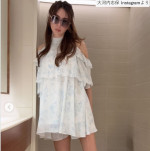 大河内志保、ソロショット　※「大河内志保」Instagram