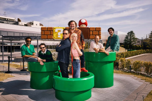 映画『ザ・スーパーマリオギャラクシー・ムービー』オリジナル版吹替キャストが「ニンテンドーミュージアム」を来訪