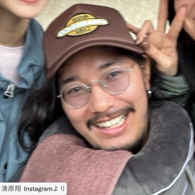 清原翔、近影　※「清原翔」Instagram