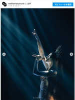 A24『Mother Mary』で歌姫を演じるアン・ハサウェイ　※「A24」Instagram