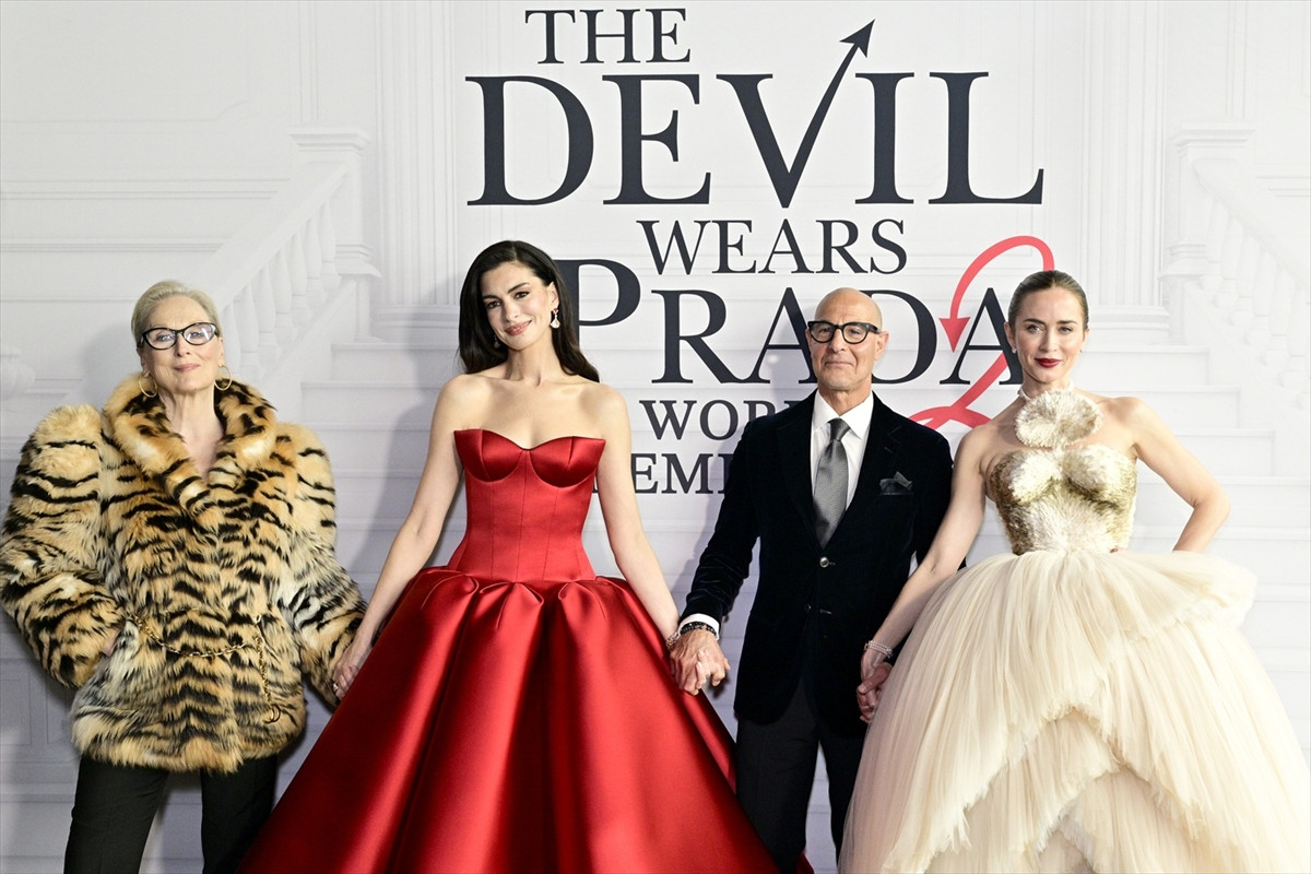 メリル・ストリープ＆アン・ハサウェイらが豪華衣装で登場！ 『プラダを着た悪魔２』ワールドプレミア開催