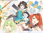『世界最強の魔女、始めました』キャラクター原案・riritto描き下ろしアニメ化記念イラスト