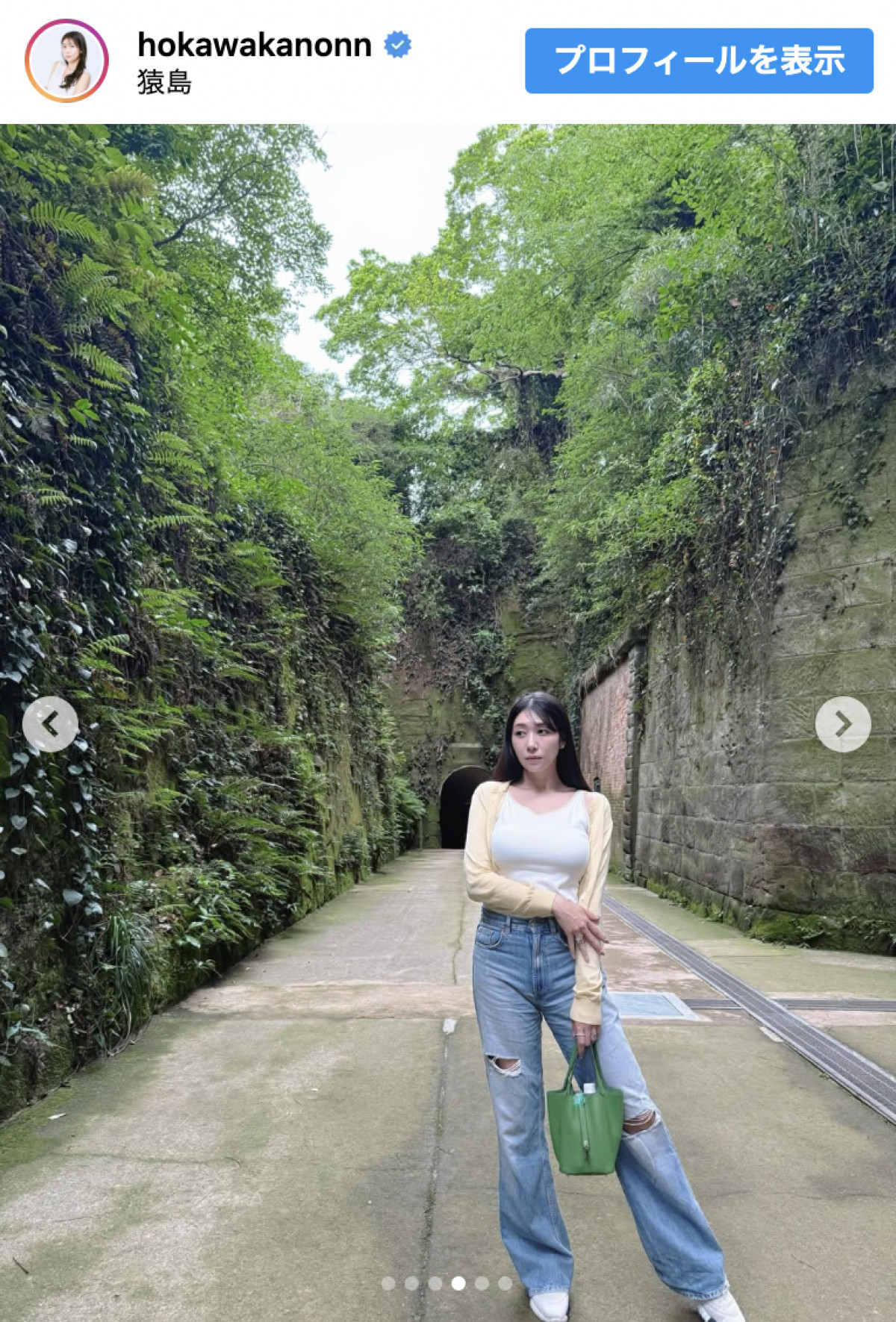 170cm“美しすぎる気象予報士”穂川果音、ヘルシー肌見せコーデに「可愛い」「素敵です」