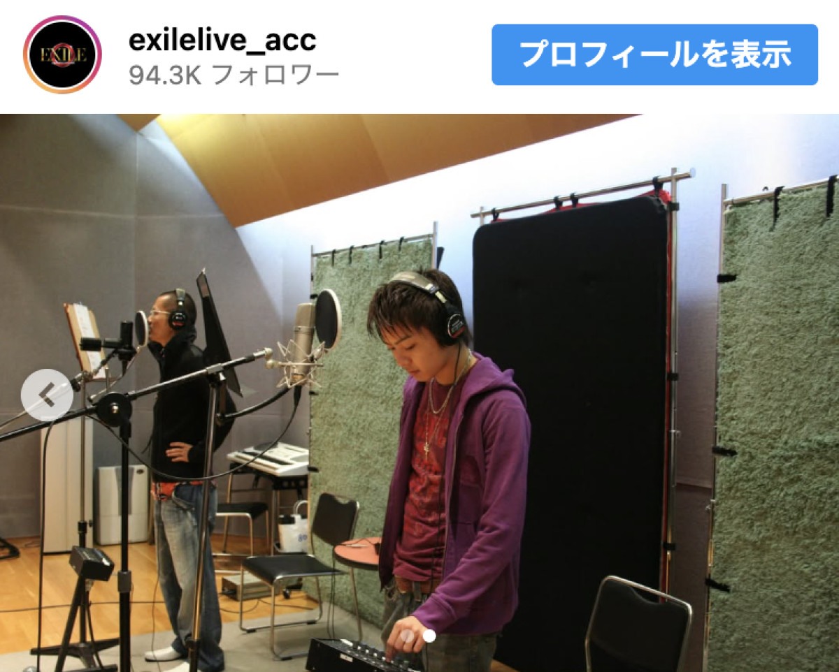 デビュー20周年のEXILE TAKAHIRO、初レコーディングに臨む初々しい姿を公開