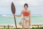 ME:I TSUZUMI　映画『モアナと伝説の海』公開記念イベントin沖縄の様子
