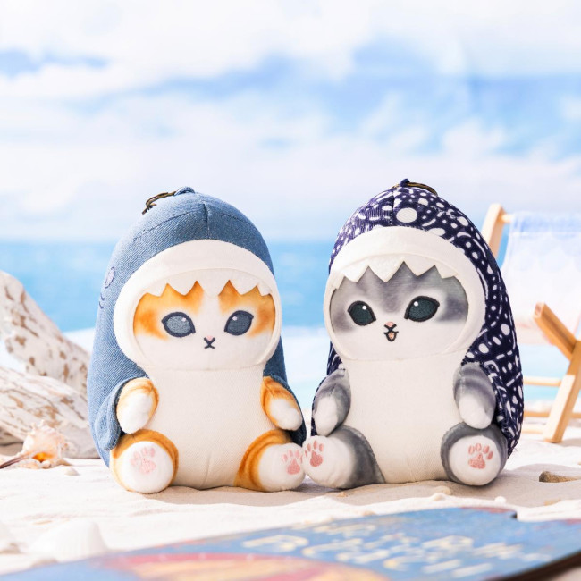 『mofusand』コンセプトシリーズ第3弾は“サメにゃん”！　タンブラーやトートバッグなど登場へ