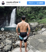魔裟斗、鍛え上げられた肉体美を披露　※「魔裟斗」Instagram