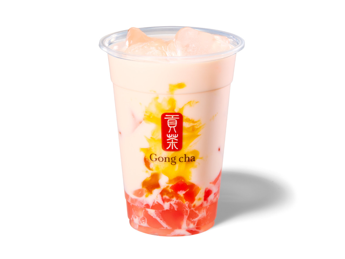 ゴンチャ「ピーチフルピーチ」6.25発売! 果肉入りゼリーが楽しめるデザートティー全4種