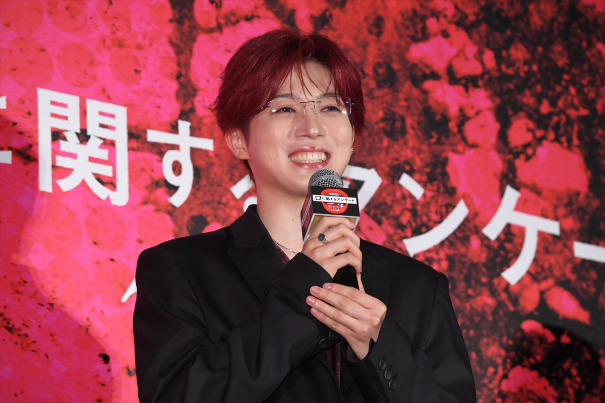 板垣李光人、綱啓永、吉川愛、TAGRIGHT西山智樹らが巨大な口から登場！　『口に関するアンケート』プレミア