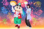 『映画クレヨンしんちゃん 奇々怪々！オラの妖怪バケ～ション』TOMOO×着ぐるみ（しんのすけ）
