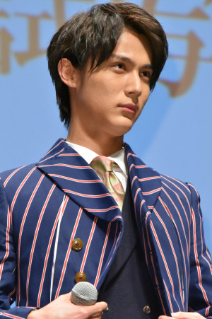 中川大志、『坂道のアポロン』完成披露舞台挨拶に登壇（2018年）