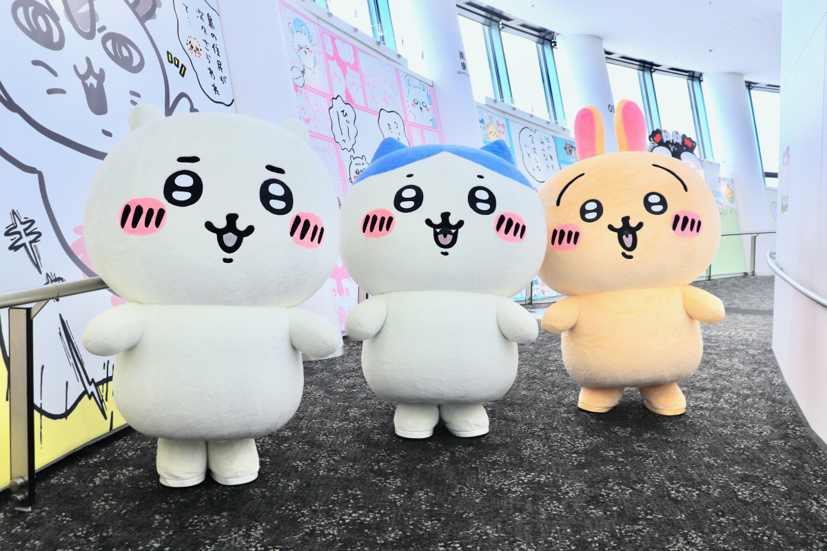 『ちいかわ』×東京スカイツリーのコラボイベント開幕! 映画の世界に浸れる空間にちいかわたちも大喜び