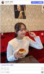 この髪型は見納め？　池田メルダ、タイトなトップスで笑顔　※「池田メルダ」Instagram