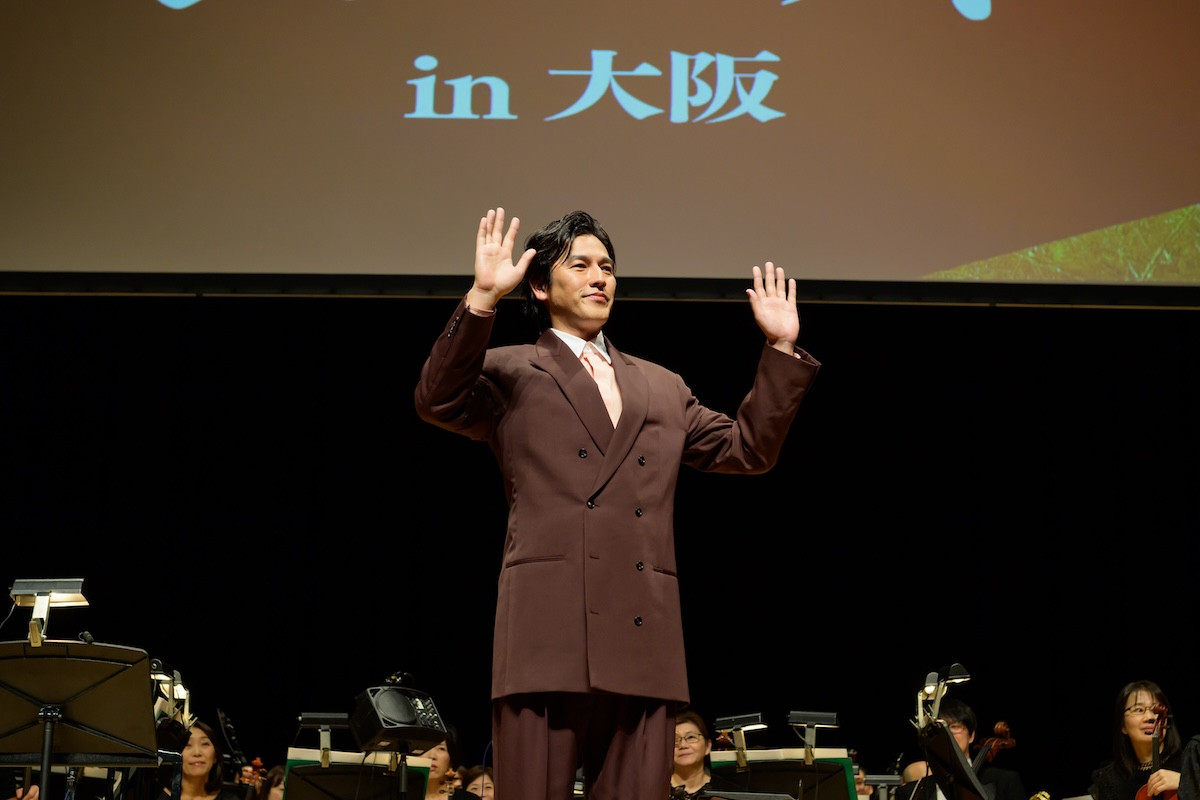 要潤『キングダム』シネマコンサートにサプライズ登場　大沢たかおとの秘話＆最新作への自信語る
